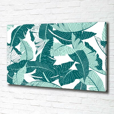 Foto quadro su tela Palme