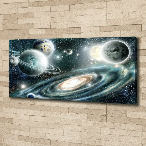 Foto quadro su tela Sistema solare