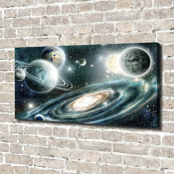 Foto quadro su tela Sistema solare