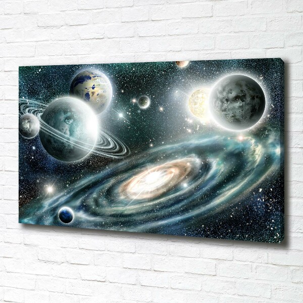 Foto quadro su tela Sistema solare