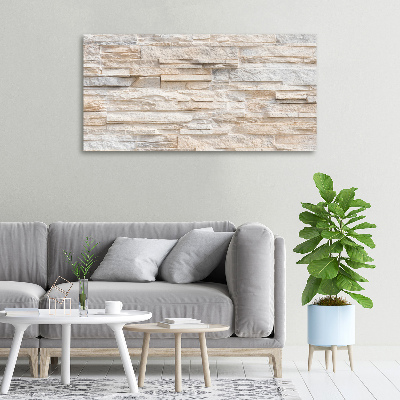 Quadro stampa su tela Muro di mattoni