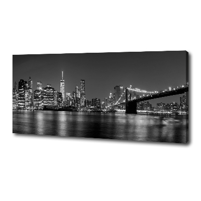 Quadro su tela Manhattan di notte