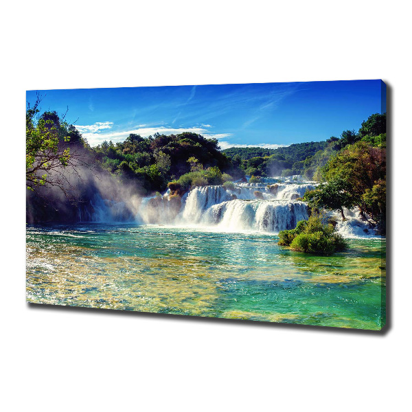 Foto quadro su tela Cascate di Krka