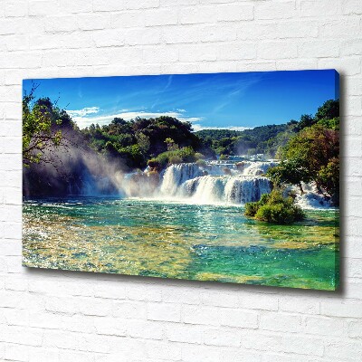 Foto quadro su tela Cascate di Krka