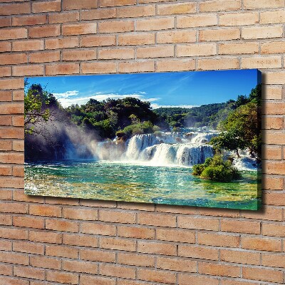 Foto quadro su tela Cascate di Krka
