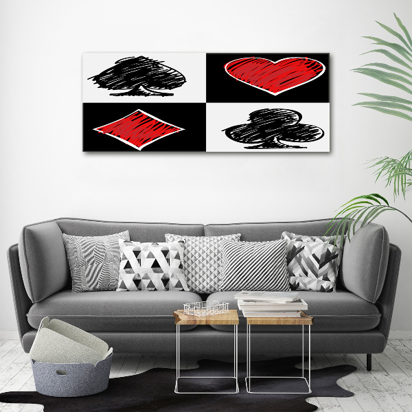 Foto quadro su tela Semi delle carte