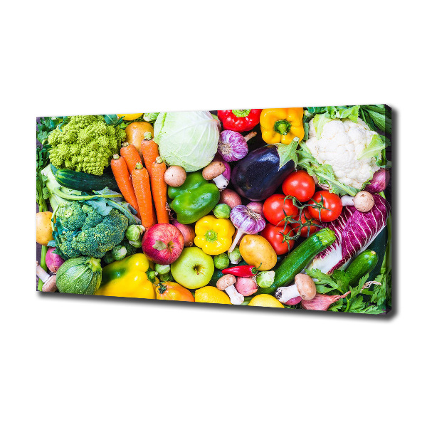 Foto quadro su tela Verdure colorate