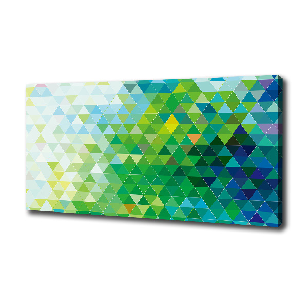 Quadro stampa su tela Triangoli astratti