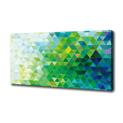 Quadro stampa su tela Triangoli astratti