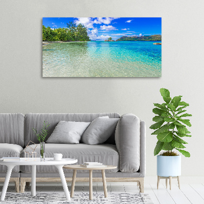 Foto quadro su tela Spiaggia delle Seychelles