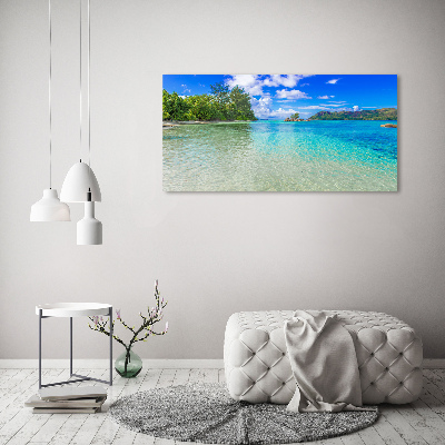 Foto quadro su tela Spiaggia delle Seychelles