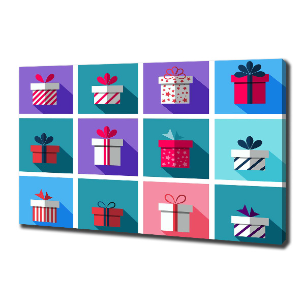 Foto quadro su tela Presenta
