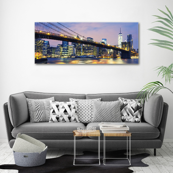 Foto quadro su tela Ponte di Brooklyn