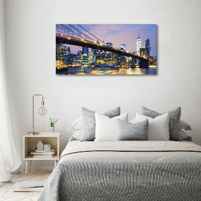 Foto quadro su tela Ponte di Brooklyn