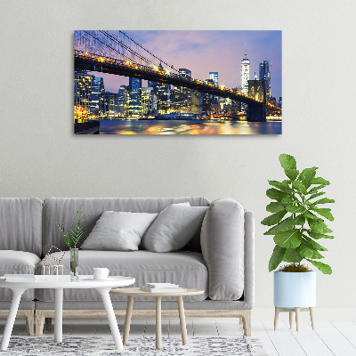 Foto quadro su tela Ponte di Brooklyn
