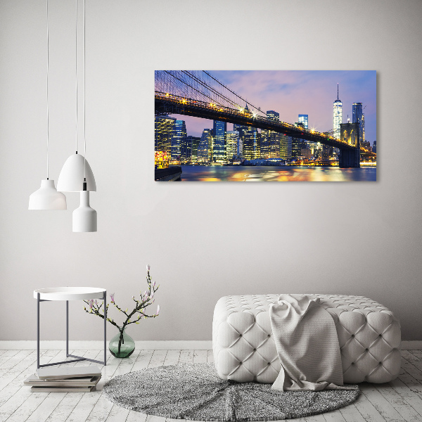 Foto quadro su tela Ponte di Brooklyn