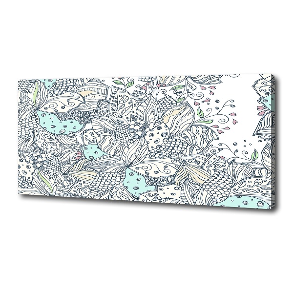 Quadro stampa su tela Motivo floreale