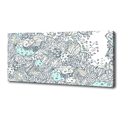 Quadro stampa su tela Motivo floreale