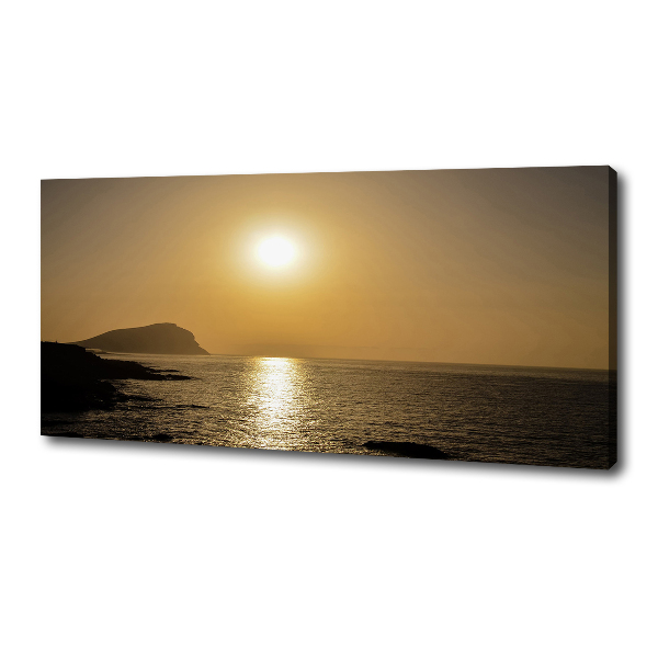 Foto quadro su tela Mare al tramonto