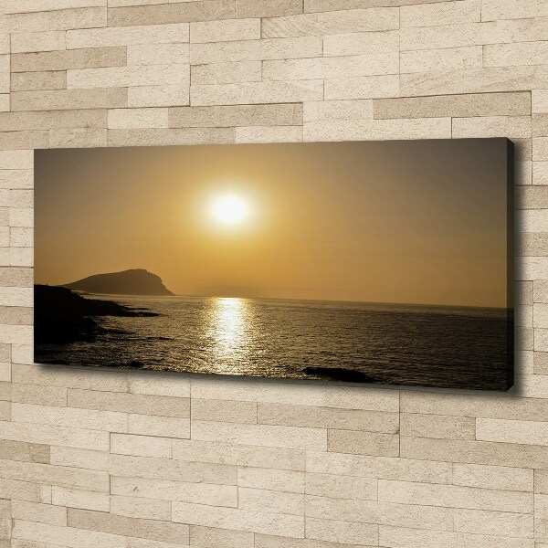 Foto quadro su tela Mare al tramonto