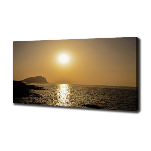 Foto quadro su tela Mare al tramonto