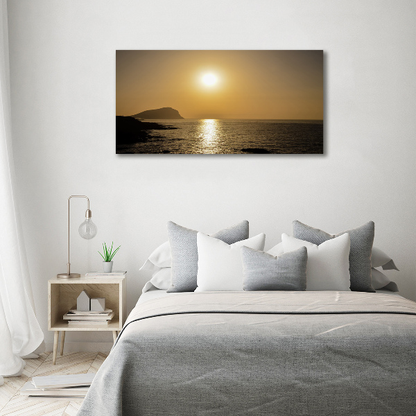 Foto quadro su tela Mare al tramonto