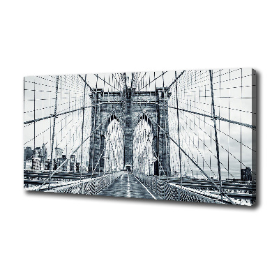 Quadro su tela Ponte di Brooklyn