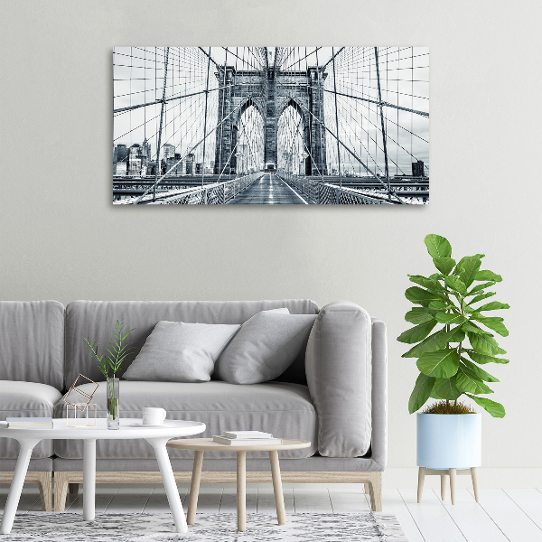 Quadro su tela Ponte di Brooklyn