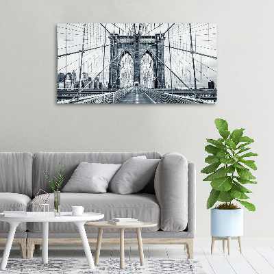 Quadro su tela Ponte di Brooklyn