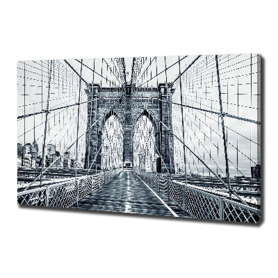 Quadro su tela Ponte di Brooklyn
