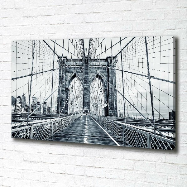 Quadro su tela Ponte di Brooklyn