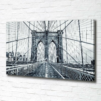 Quadro su tela Ponte di Brooklyn