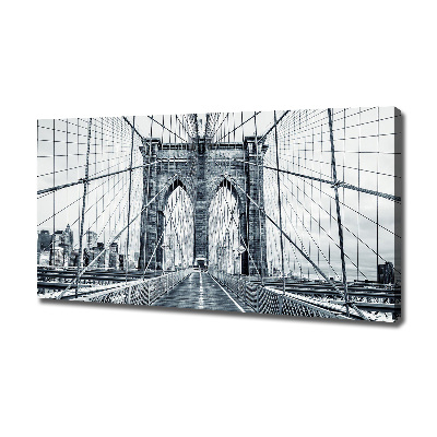 Quadro su tela Ponte di Brooklyn