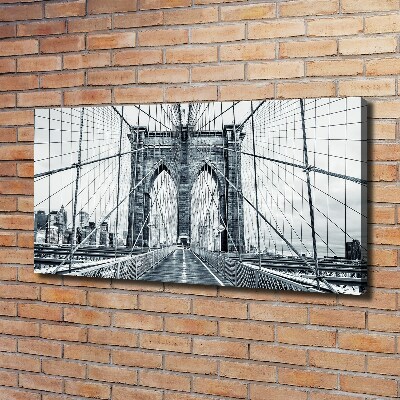 Quadro su tela Ponte di Brooklyn