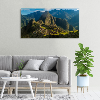 Quadro stampa su tela Rovine di Machu Picchu