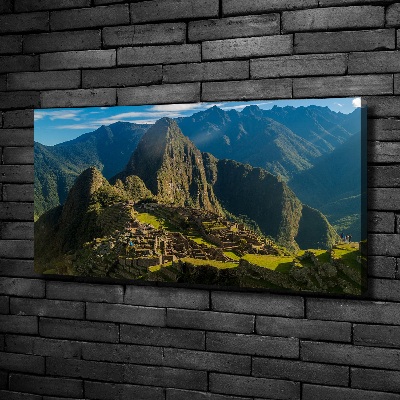 Quadro stampa su tela Rovine di Machu Picchu