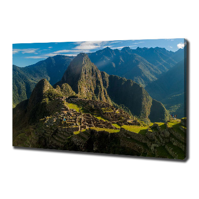 Quadro stampa su tela Rovine di Machu Picchu