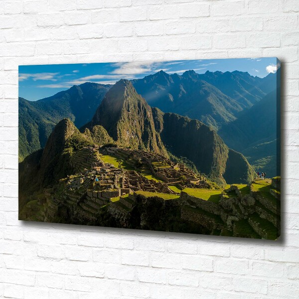 Quadro stampa su tela Rovine di Machu Picchu
