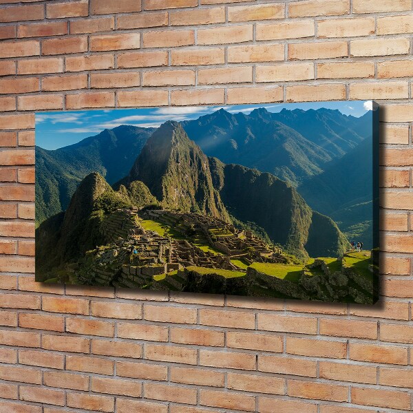 Quadro stampa su tela Rovine di Machu Picchu
