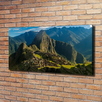 Quadro stampa su tela Rovine di Machu Picchu
