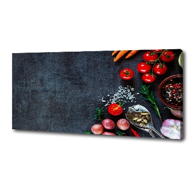 Quadro su tela Ingredienti