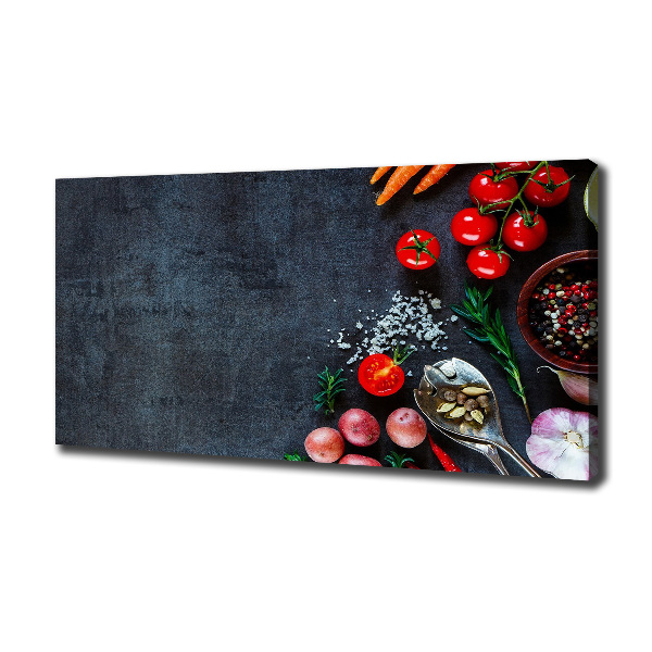 Quadro su tela Ingredienti