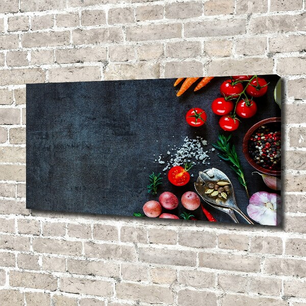 Quadro su tela Ingredienti