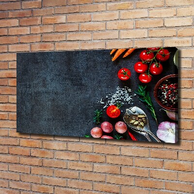 Quadro su tela Ingredienti