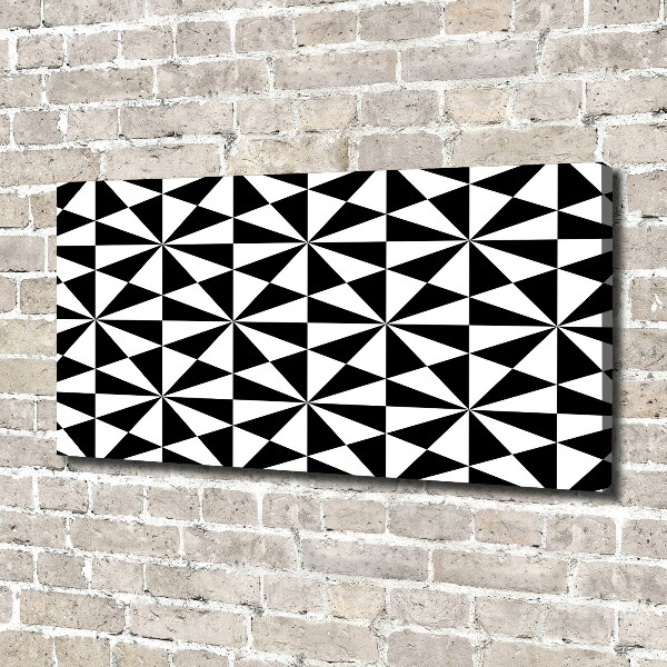 Foto quadro su tela Sfondo geometrico