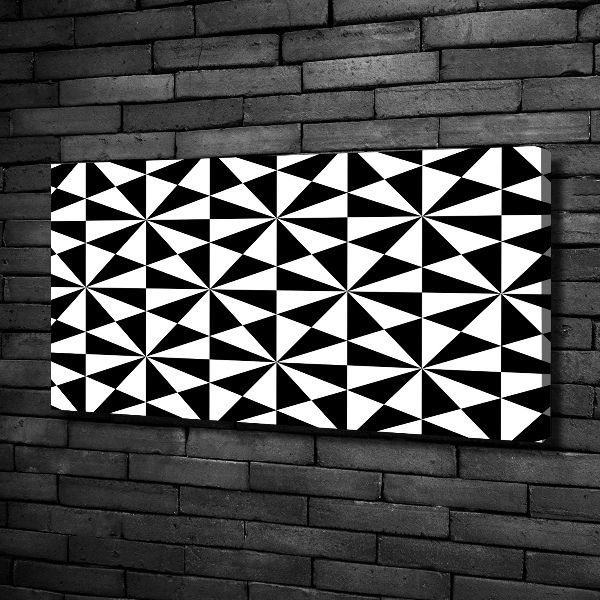 Foto quadro su tela Sfondo geometrico