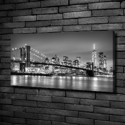 Foto quadro su tela Ponte di Brooklyn