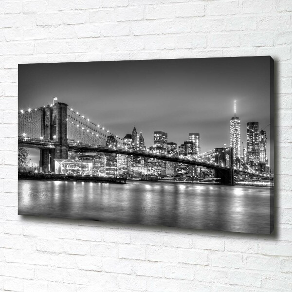 Foto quadro su tela Ponte di Brooklyn