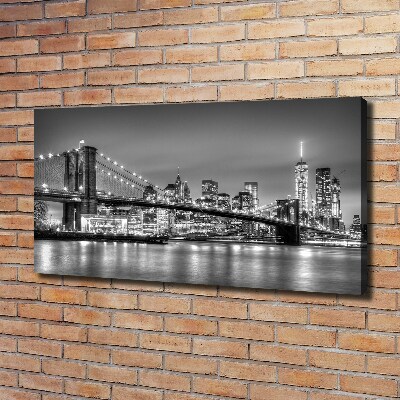 Foto quadro su tela Ponte di Brooklyn