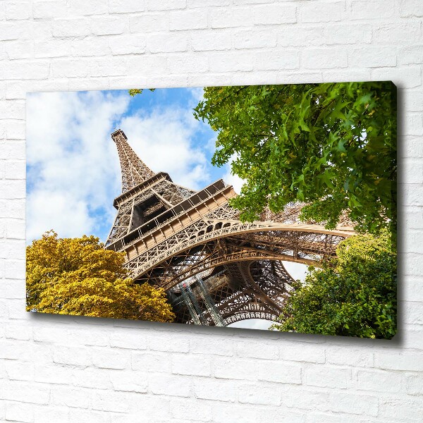 Quadro stampa su tela Torre Eiffel Parigi